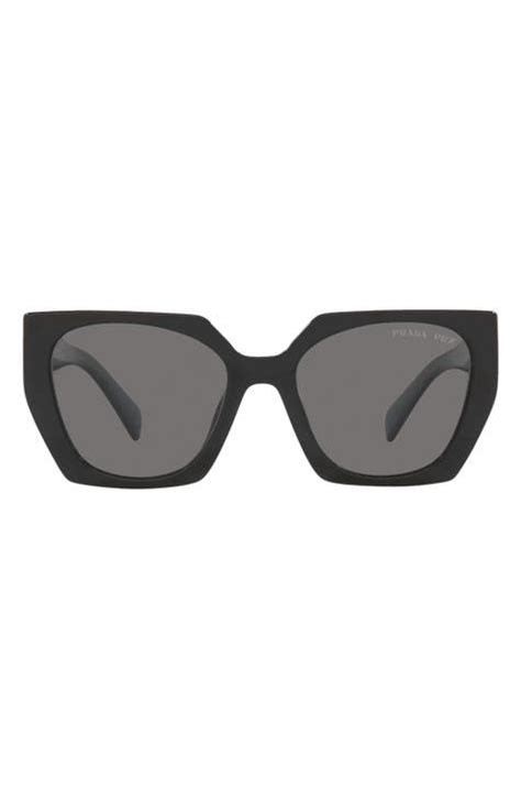 prada irregular acetate sunglasses|Prada 54mm Polarized Irregular Sunglasses .